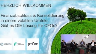 Finanzabschluss & Konsolidierung in einem volatilen Umfeld: Lösungen für  CFOs.