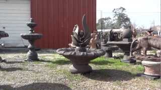 preview picture of video 'Custom Modern Water Fountain (Bakana Gardens and Gifts) Made in the USA'