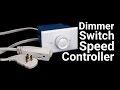 How To Make a Speed Controller from a Dimmer Switch How To Make a Speed Controller from a Dimmer Switch