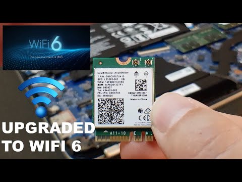 Upgrading HP Pavillion Notebook wifi card to wifi 6