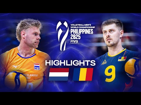 Netherlands 🇳🇱 vs. Romania 🇷🇴 - Highlights | Men's World Championships 2025