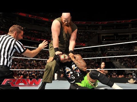 Jey Uso vs. Erick Rowan: Raw, June 23, 2014