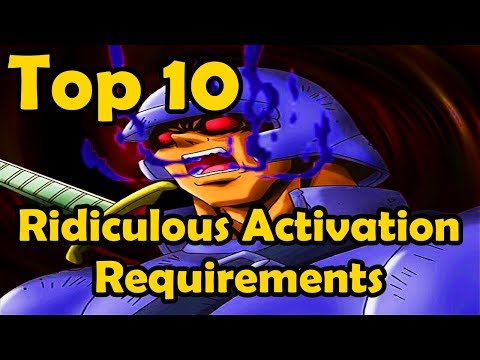 Top 10 Cards With Ridiculous Activation Requirements YuGiOh