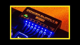 Video thumbnail for Breaking News | Summer NAMM 2018: Joyo debuts super-affordable rechargeable JP-05 pedalboard power by HOT NEWS 24/7