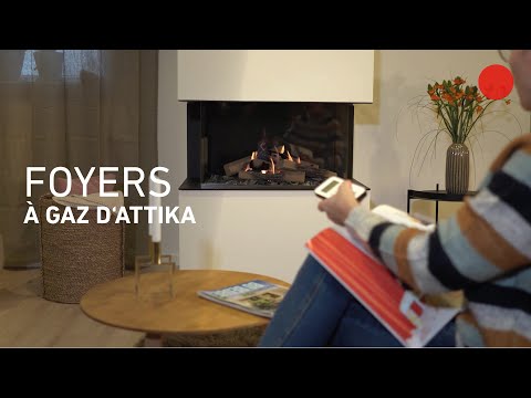 Gas fireplaces and gas stoves from Attika - design and functionality combined