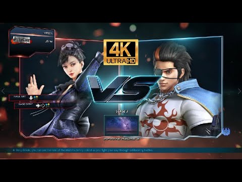 TEKKEN 7 INDONESIA - Eksotis Kazumi Mishima VS Hwoarang Ultra Hard 4K