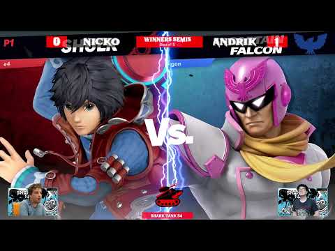 Shark Tank #54 Winners Semi Final CS3  Andrik Captain Falcon Vs  Nicko Shulk   SSBU Tournament