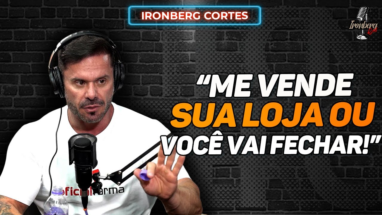 TRETA ANTIGA? CARIANI EXPÕE CONFUSÃO QUE TEVE COM O DONO DA OFICIAL FARMA – IRONBERG PODCAST CORTES
