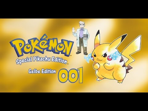 Let's Play Pokémon Gelb [Deutsch] #001 - Willkommen in Kanto! Wie war dein Name noch gleich?