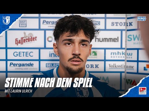 "We know there was more in it." | Laurin Ulrich's comments after the Paderborn game