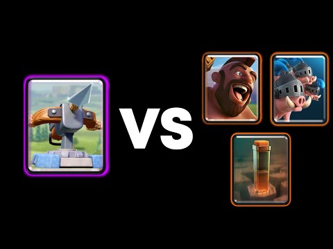 2.9 X-Bow VS Hog Rider, Royal Hogs Earthquake