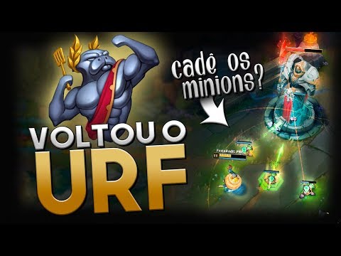 O URF VOLTOU!! 😃 HEIMERDINGER É FULL BROKEN NESSE MODO! - RodiL