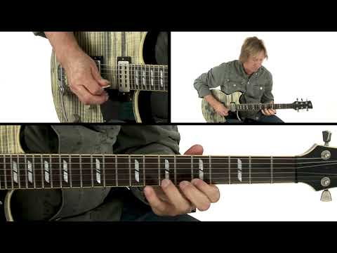 Tonal Lead Guitar Lesson - Lydian Major Solo - Performance - Robbie Calvo