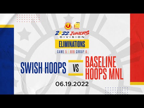 FULL GAME: Swish Hoops vs. Baseline Hoops MNL (6/19/2022) - FYR FYTER PABL 2K22 U16 Division