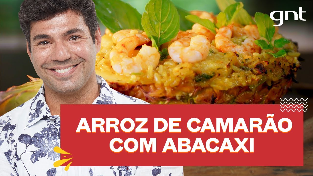 Arroz de camarão com abacaxi e curry vermelho | Felipe Bronze | Perto do Fogo
