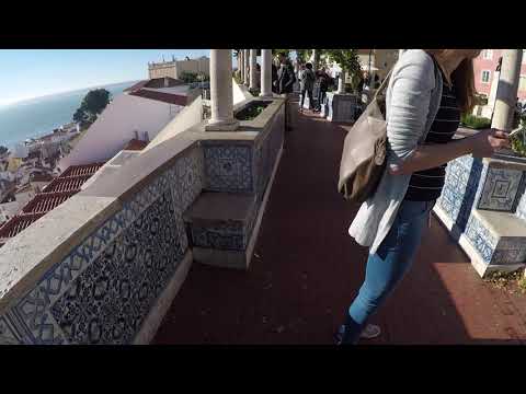 Melhor vista de Lisboa: Miradouro das Portas do Sol