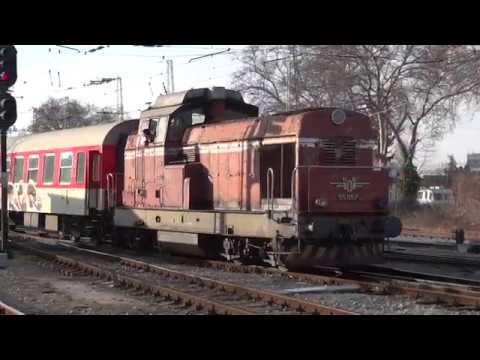 Train Car Coupling at Sofia Central Station, Bulgaria