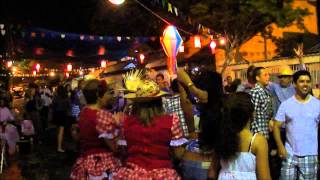 preview picture of video 'Festa Junina na Rua Sobreiro, Bairro Jabour.'