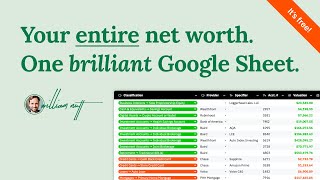 Track Your ENTIRE Net Worth in This Cutting-Edge Google Sheet (FREE to Copy!)
