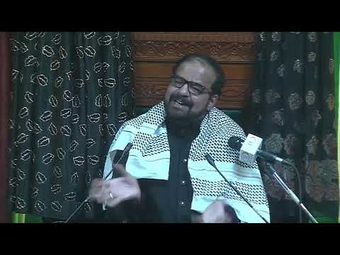 Eve 20th Safar 1440 - Ashra-e-Zainabiyya Majlis (Urdu)- Maulana Abid Bilgrami
