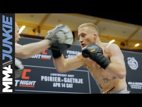 UFC on FOX 29: Justin Gaethje open workout highlight