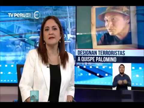 EE.UU. califica como terroristas a hermanos Quispe Palomino