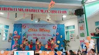 Múa Cô giáo em là hoa Ê-ban - Lớp lá 6 - Cực dẻo || Quí Ni Channel