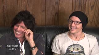 STONE TEMPLE PILOTS W/ LINKIN PARK CHESTER BENNINGTON ARTISAN NEWS INTERVIEW (COMPLETE)