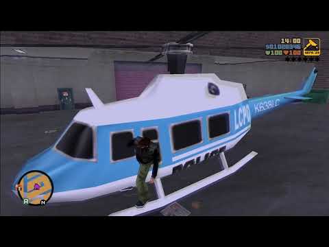 GTA III -  S.A.M mission but its completed with a Helicopter