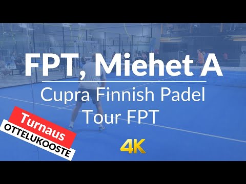 Hyrkkönen, Huttunen vs. Kontinen, Tapanainen - Padel 247, Miehet A - 2022