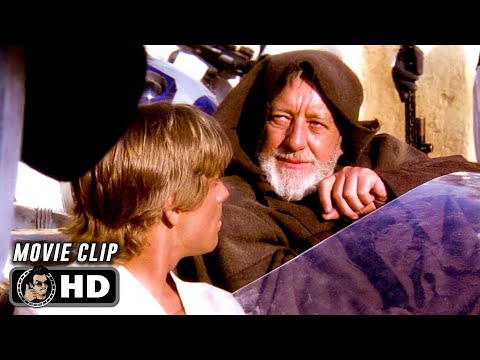"These Aren't the Droids Your Looking For" STAR WARS: A NEW HOPE Scene (1977)