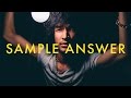 Sample Answer - Good Boy 