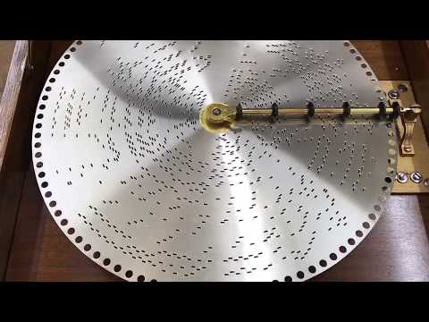 Jingle Bells! Antique Polyphon Musical Box Christmas Song Music