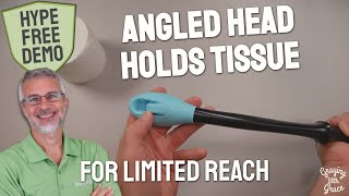 Toilet Paper Wiping Aid for Limited Reach - Close Look at ANNND