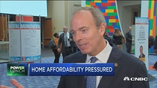 CNBC Television: Rising rates, home prices putting pressure on housing affordability