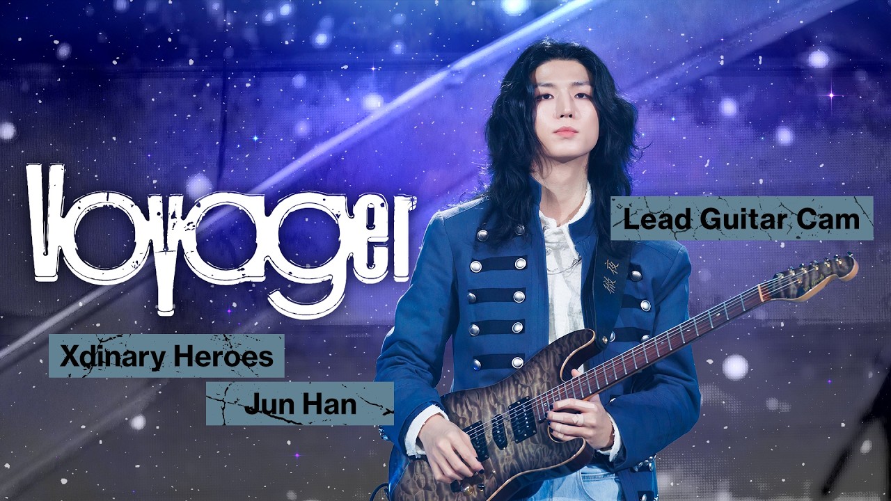 [포지션캠] 엑스디너리 히어로즈 준한 리드기타캠 'Voyager' (Xdinary Heroes Jun Han Lead Guitar Cam) | 4K