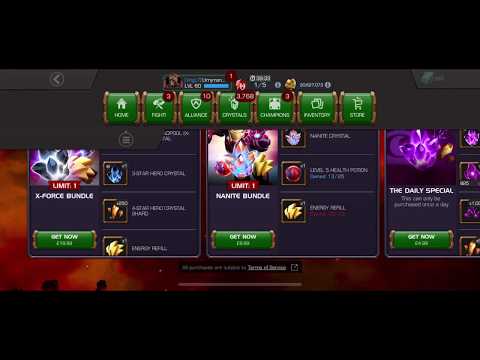 5 x Infinity Protocol Crystals - Going for IW Ironman