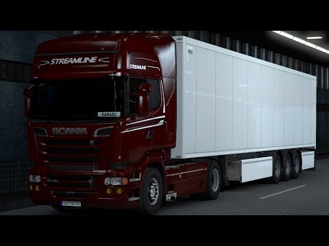 Euro Truck Simulator 2 | Bergen - Oslo Frosty Winter mod