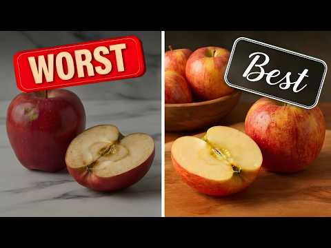 8 Apple Varieties RANKED Worst to Best (Most Are TASTELESS and MEALY)