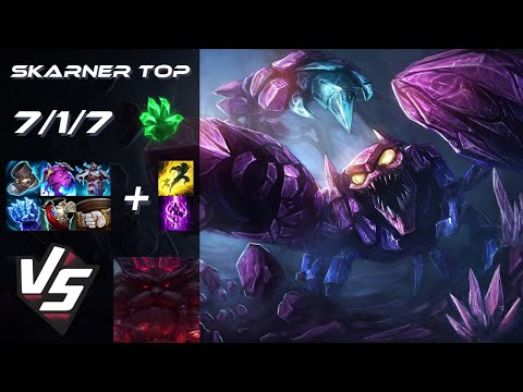 TOP Skarner vs Ornn - EU Grandmaster Patch 14.7