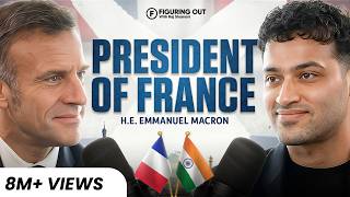 President of France on Trump, India, Modi, Tech & Future | H.E. Emmanuel Macron | FO473 Raj Shamani