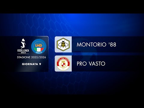 Abruzzo Excellence | Matchday 9: Montorio '88 - Pro Vasto (1-1)