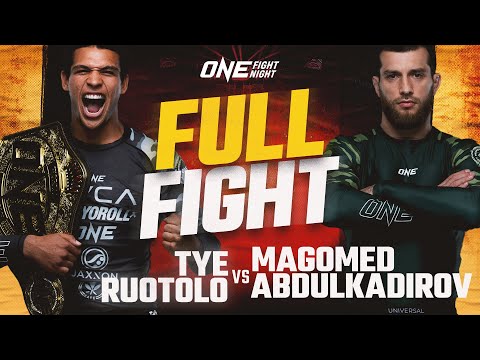 Tye Ruotolo vs Magomed Abdulkadirov full fight
