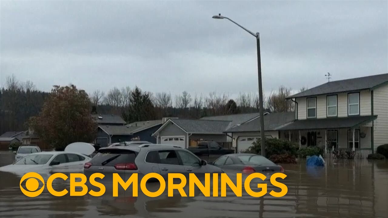 Levee failure along Washington river forces evacuations as entire neighborhoods are flooded