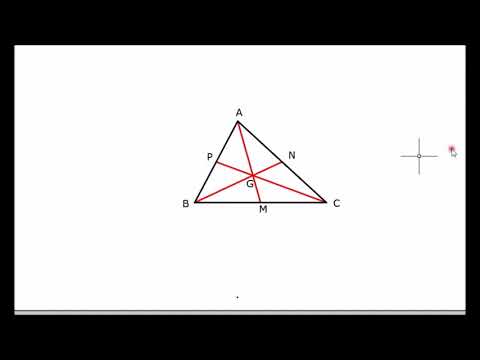 GEOME.RADU - MEDIANELE ÎN TRIUUNGHI