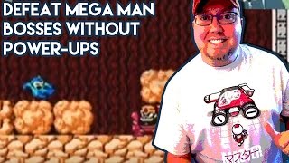 Defeat Mega Man 1 Bosses Without Using Power-ups - Riggs Retro Challenge