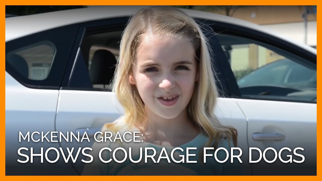 McKenna Grace Did Something Courageous for Dogs thumnail
