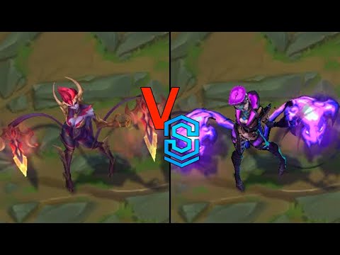 Nightbringer Evelynn VS Soul Fighter Evelynn