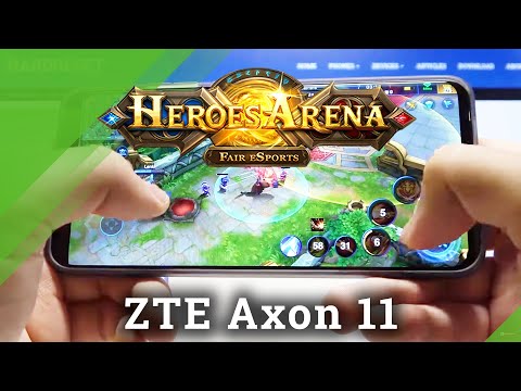 ZTE Axon 11 Heroes Arena GamePlay