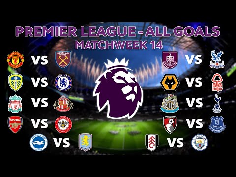 Premier League 2025/26 ⚽ All Goals Matchweek 14